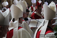 Litoměřický biskup Jan Baxant přečetl dopis scp vého předchůdce kardinála Štěpána Trochty. Zdroj Renáta Lucková